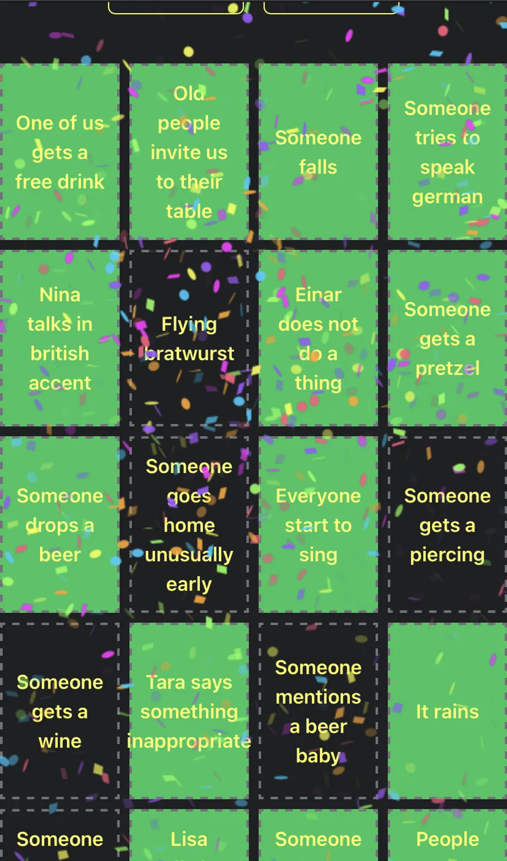 confetti